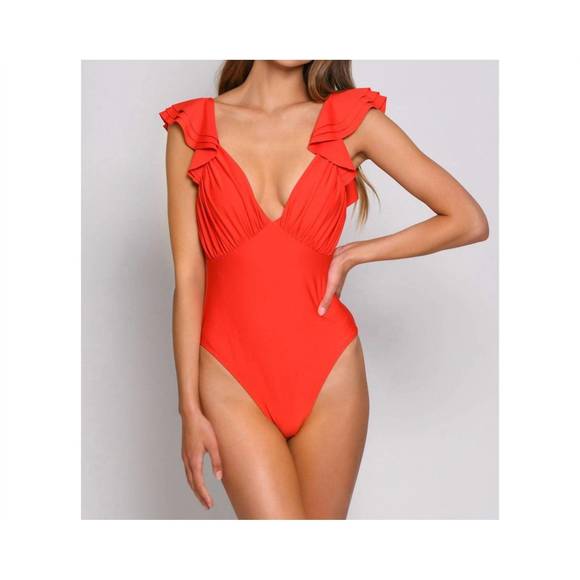 HUTCH Other - NEW HUTCH cala one piece in red